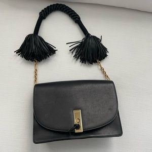 Authentic Altuzarra Fringe Leather Handle Bag